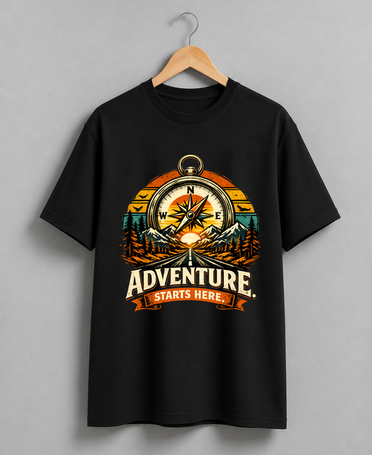 Adventure Starts Here T-Shirt