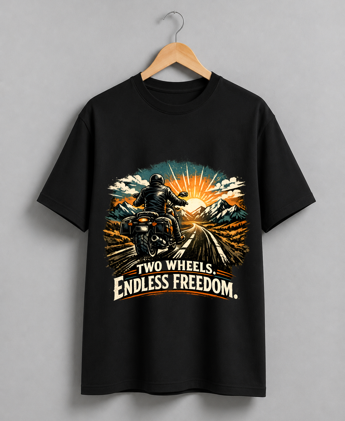 Two Wheels Endless Freedom T-Shirt