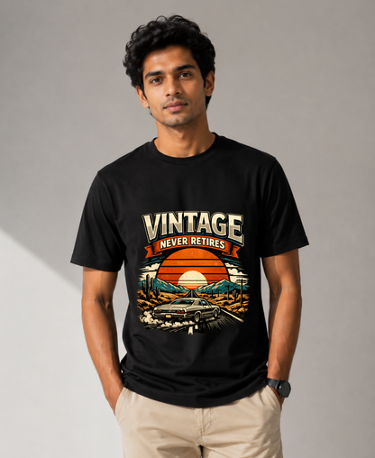 Vintage Never Retires T-Shirt