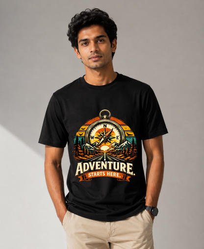 Adventure Starts Here T-Shirt