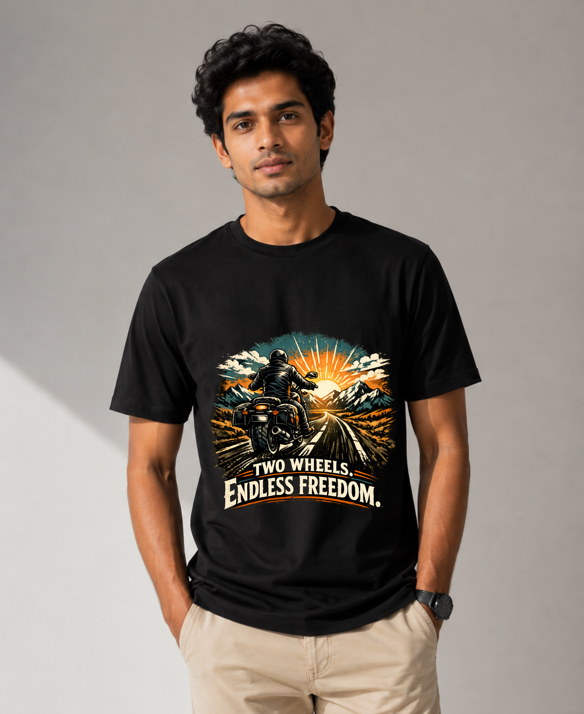 Two Wheels Endless Freedom T-Shirt