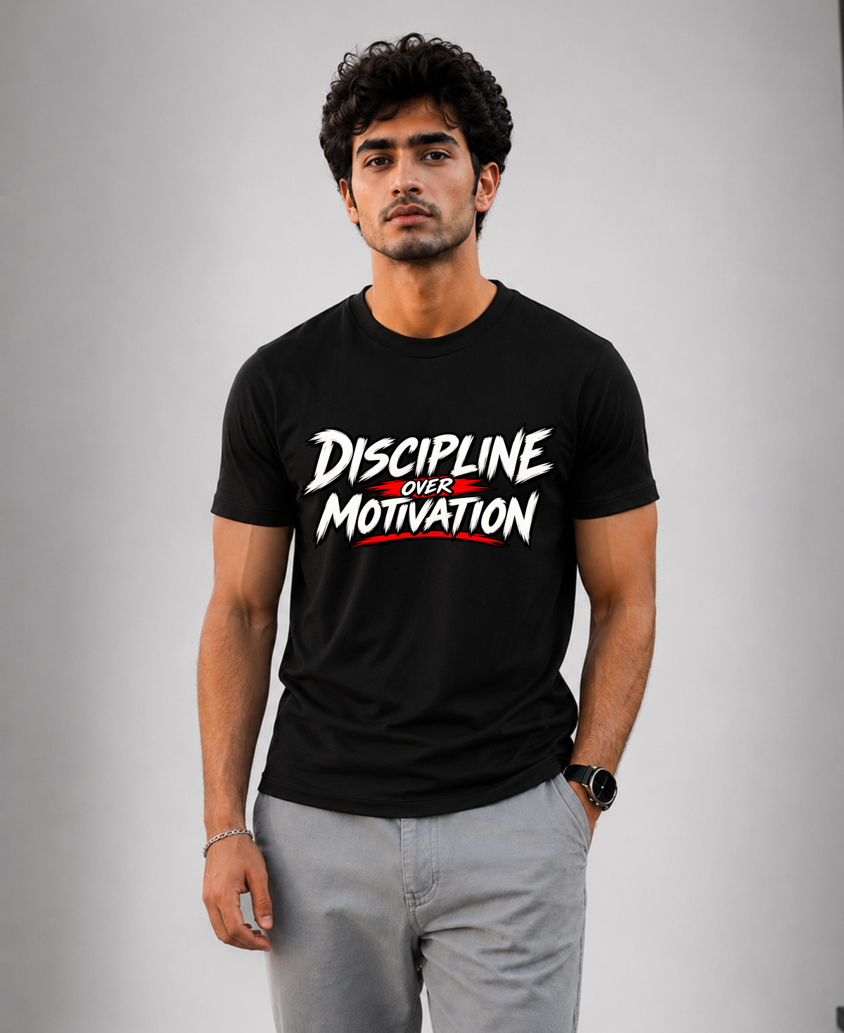 Discipline Over Motivation T-Shirt