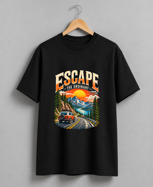 Escape Mountain Adventure Graphic T-Shirt
